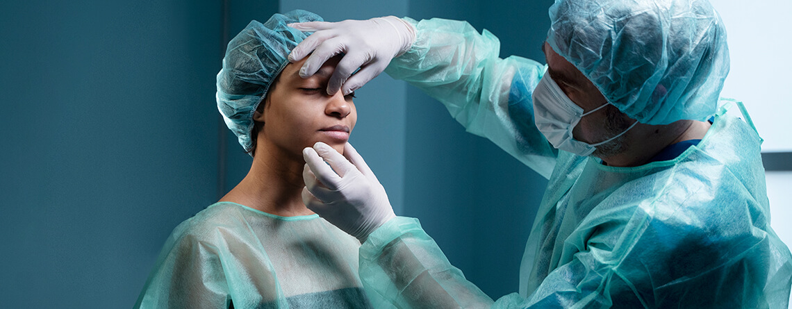 rhinoplasty surgery/nose job