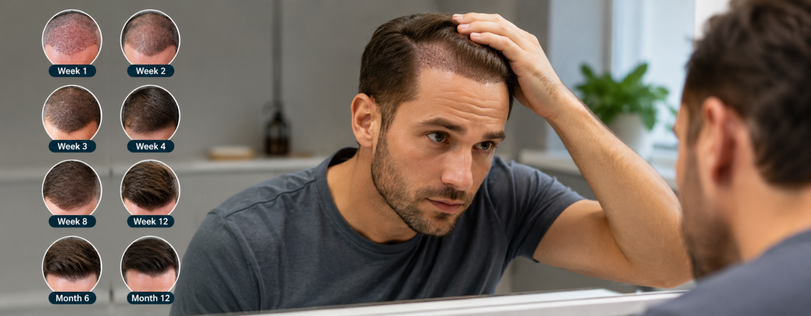 Hair Transplant Recovery Timeline