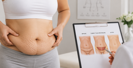 Post-Pregnancy Belly Fat & Skin